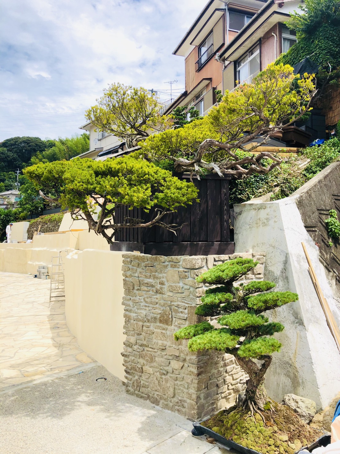 盆栽庭園 製作中です 庭園デザイナー石原和幸 盆栽庭園 製作中です 庭園デザイナー石原和幸